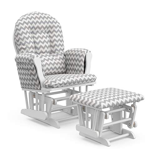 Premium Hoop Glider & Ottoman