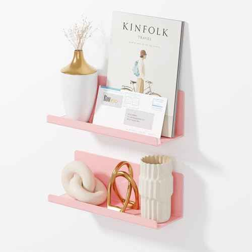 Adhesive Floating Shelves for Wall No Drilling