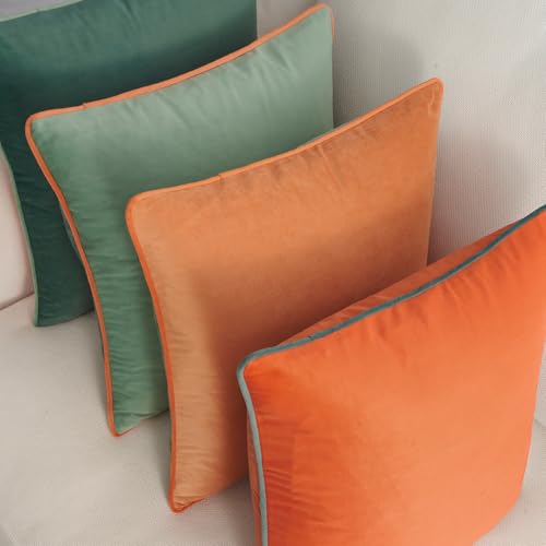 Decorative Throw Pillow Covers Cushion Cases (4 Count)