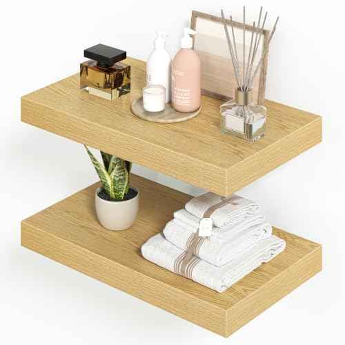 16 inchs Floating Shelves for Wall Set of 2