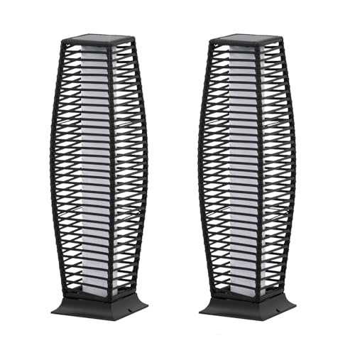 2 Pack Outdoor Floor Lamps Water