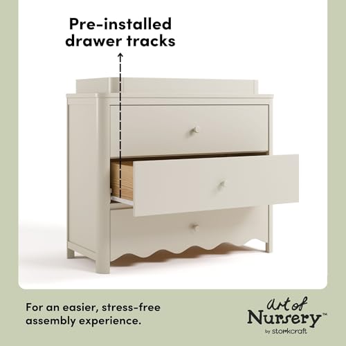 Casablanca 3 Drawer Chest with Changing Topper