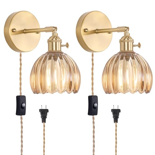 Plug in Wall Sconce