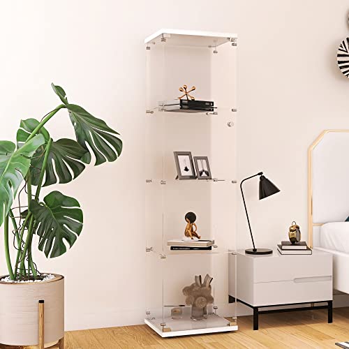 White Glass Display Cabinet