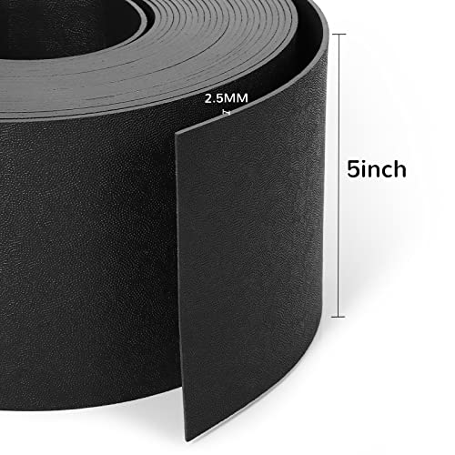 Anleolife 100ft Flexible Plastic Landscape Edging Coil with 30 Stakes
