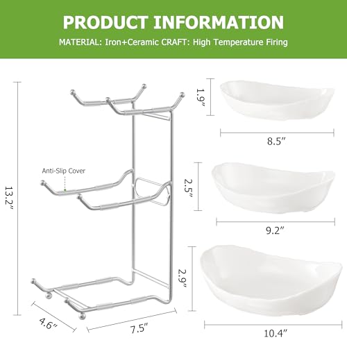 3 Tier Fruit Bowl (4 Count)
