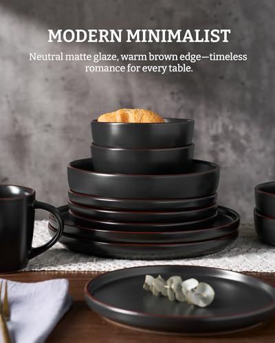 Mercury 18 Piece Stoneware Dinnerware Set