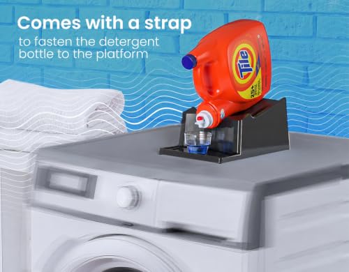 Liquid Laundry Detergent Holder Stand with Drip Tray