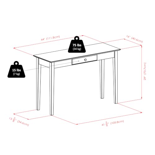 Rochester Console Table with Drawer 29"