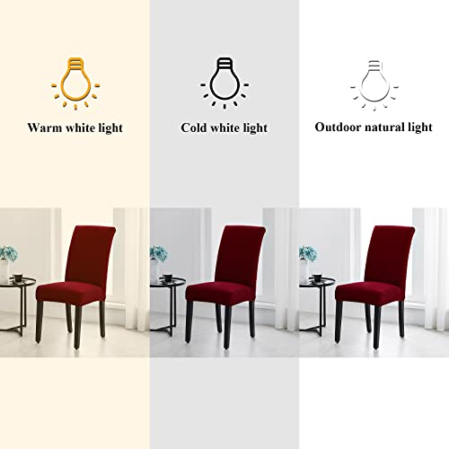 Chair Covers for Dining Room Set of 8 (8 Count)