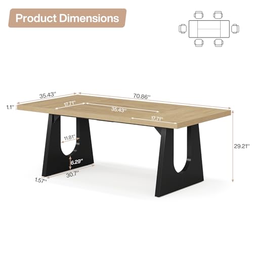 Large Dining Table for 6