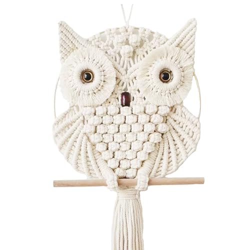 Owl Macrame Wall Hanging