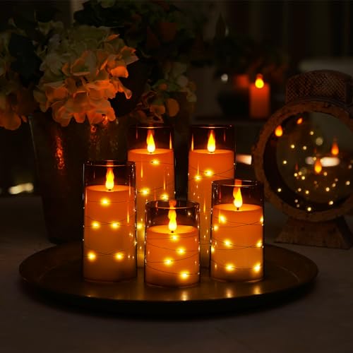 Flickering Flameless Candles (9 Count)
