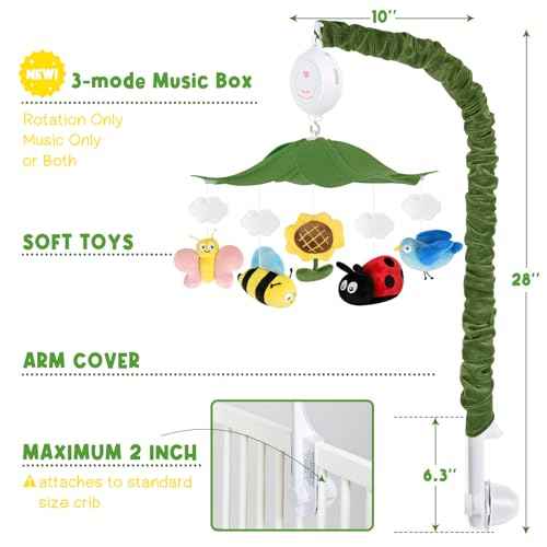 Garden Friends Crib Mobile