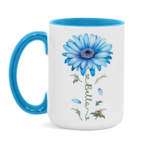 Adorable Gerbera Daisy Flower Mug