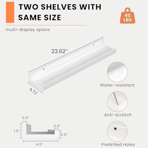 Picture Ledge Shelf (2 Count)