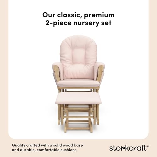 Premium Hoop Glider & Ottoman