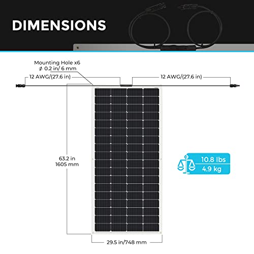 Flexible Solar Panel 200 Watt