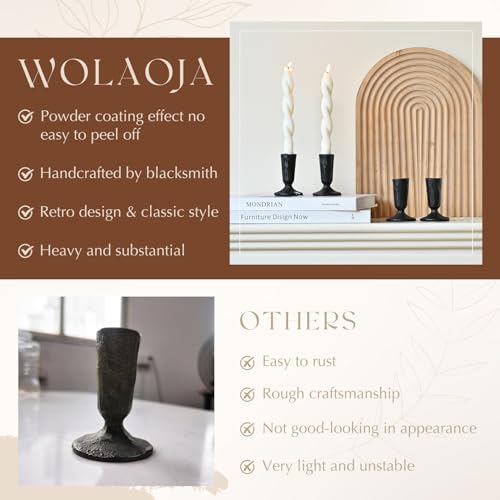 Candle Sticks Holder Decor (4 Count)