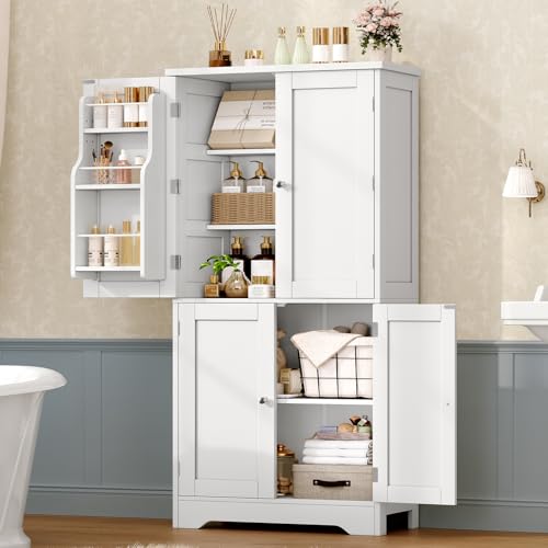 Pantry Cabinet with 4 Doors