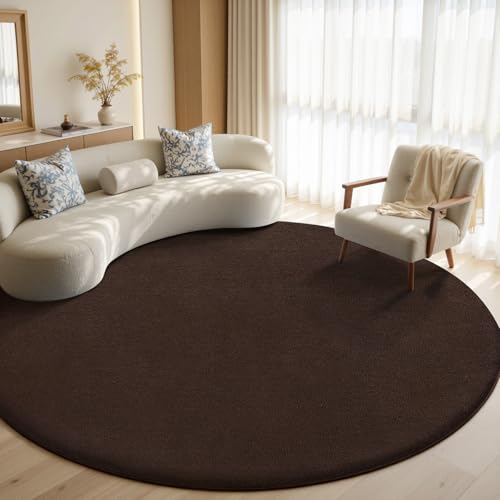 4ft Round Rugs for Bedroom Living Room (12.25 Sq Ft)