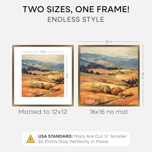 16x16 Bronze Picture Frame (4 Count)