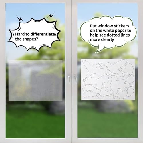 22Pcs Mandala Window Decals to Prevent Bird Strikes