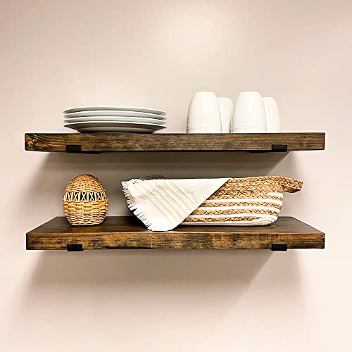 Rustic Shelves with J
