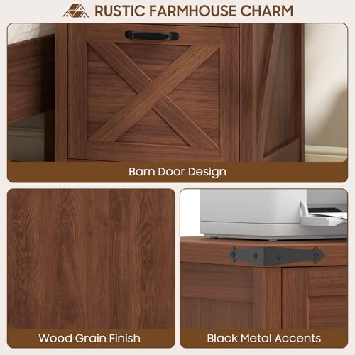 Vertical File Cabinet with 3 Drawers for Home Office