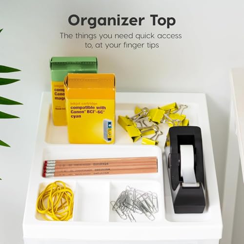 3 Drawer Rolling Storage Cart