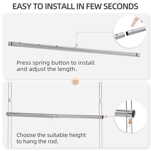 Hanging Closet Rod (2 Count)
