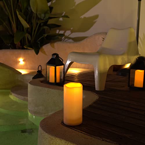 4" x 10" Single Waterproof Outdoor Flameless Candles