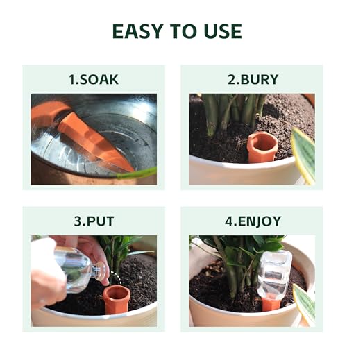 Terracotta Watering Spikes (4 Count)