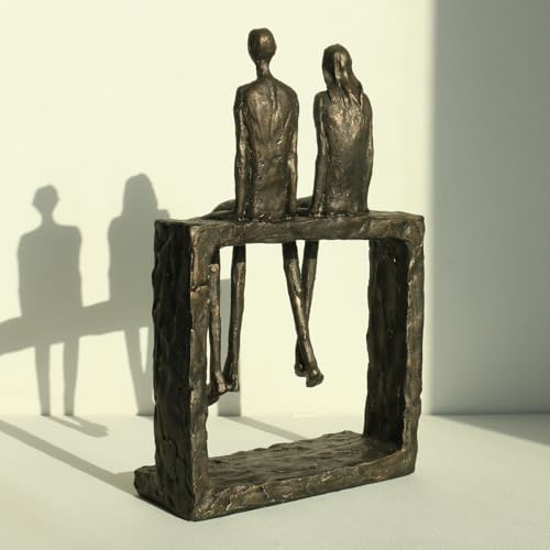 Abstract Couple Statue Minimalist Decor