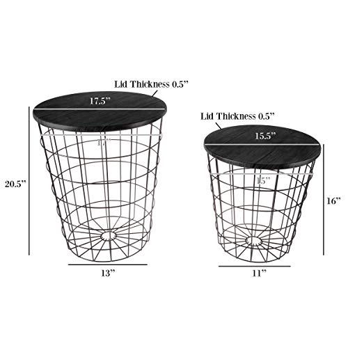 Round End Tables (2 Count)