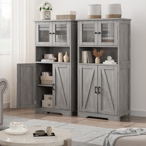 54 in Tall Bathroom Cabinet