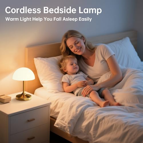 Mushroom Lamp Cordless Lamp Table Lamp