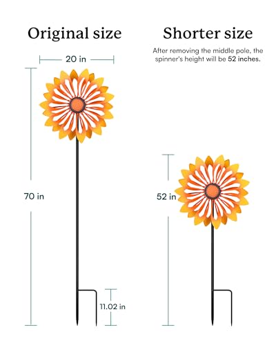 Sunflower Garden Wind Spinners