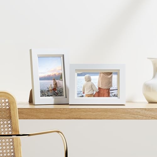 4x6 Picture Frames Set of 9 for Wall or Tabletop Display (9 Count)