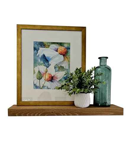 24 Inch Wooden Floating Shelves for Wall