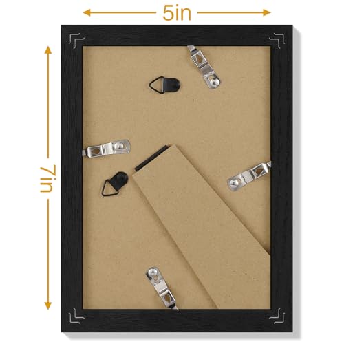 5x7 Picture Frames Set of 9 (9 Count)