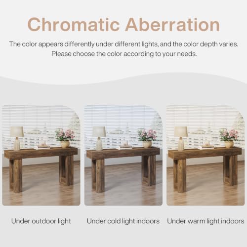 63 Inch Long Console Table