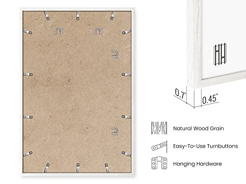 White Oak Wood 24x36 Picture Frames (6 Count)
