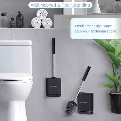 Silicone Toilet Brush (2 Count)