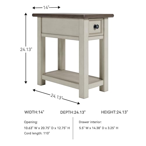 Bolanburg Narrow End Table