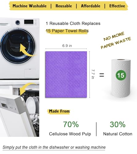 Swedish Dishcloths for Kitchen (10 Count)
