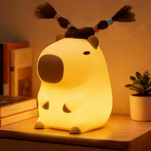 Cute Capybara Night Light