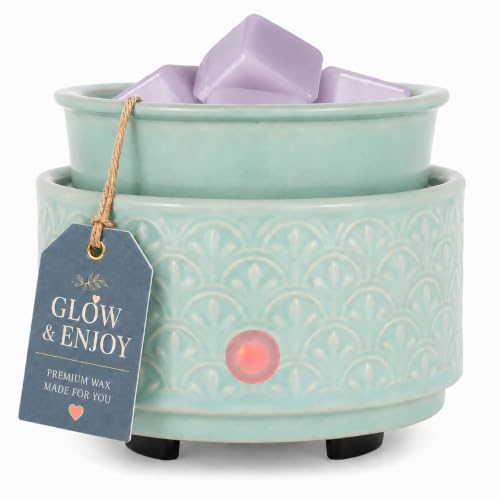 Green Ceramic Wax Melt Warmer 3