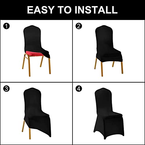 Waterproof Spandex Chair Cover 12PCS