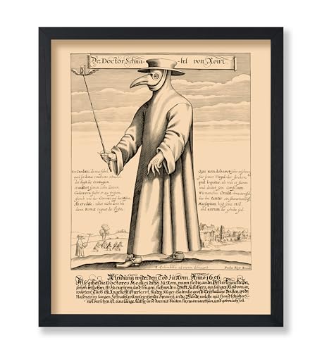 Vintage Doctor Schnabel from Rome Poster